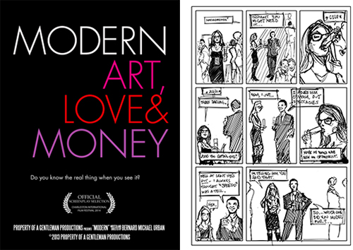 Poster for the film Modern