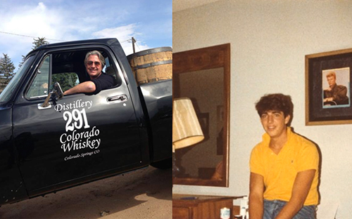 Picture of Michael Myers as a student and today