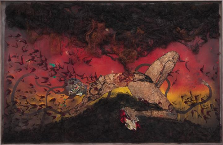 96761Wangechi Mutu, The storm has finally made it out of me Alhamdulillah, 2012
