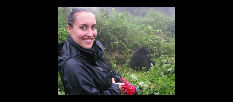 Jessica Burbridge is the communications officer for Gorilla Doctors