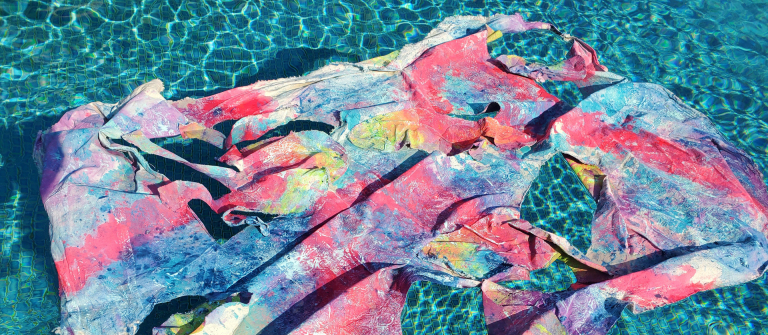 Painting student work “Pool Painting” by Lo Siegele