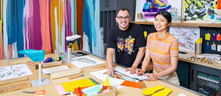 Cesar Idrobo, accessory design alumni, Winter 2022