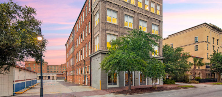 Exterior of Crites Hall, SCAD Savannah
