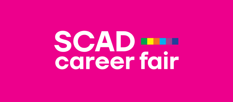 Career Fair pink branding