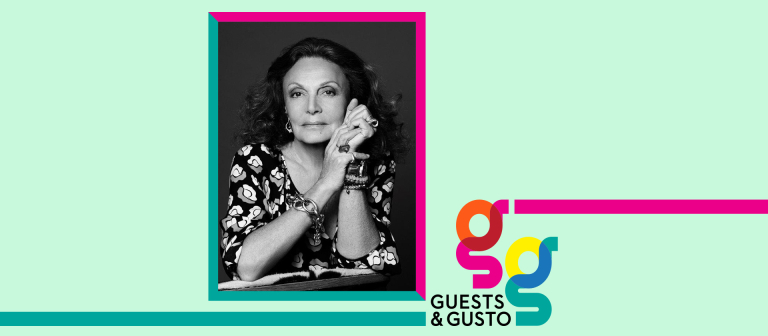 Guests and Gusto speaker Diane von Furstenberg