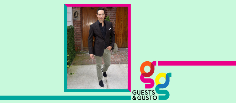 Guests and Gusto speaker Eric Villency