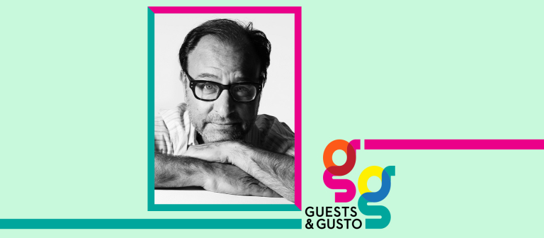 Guests and Gusto speaker Fisher Stevens