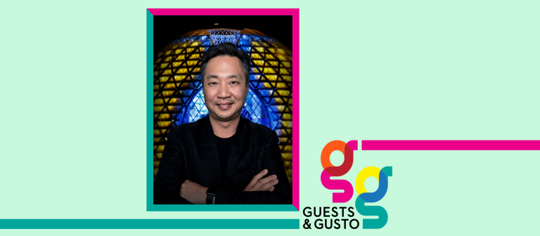 Guests and Gusto speaker James Law