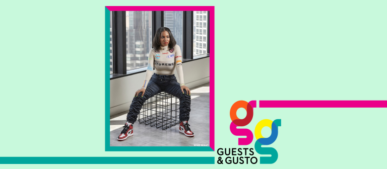 Guests and Gusto speaker Jasmine Campbell