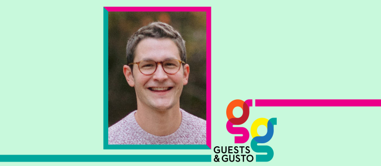 Guests and Gusto speaker Jonathan Kalinowski