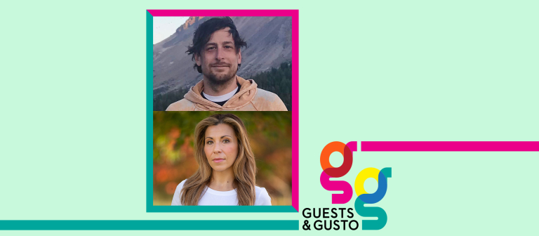 Guests and Gusto speakers Julie Christeas and Jonny Blitstein