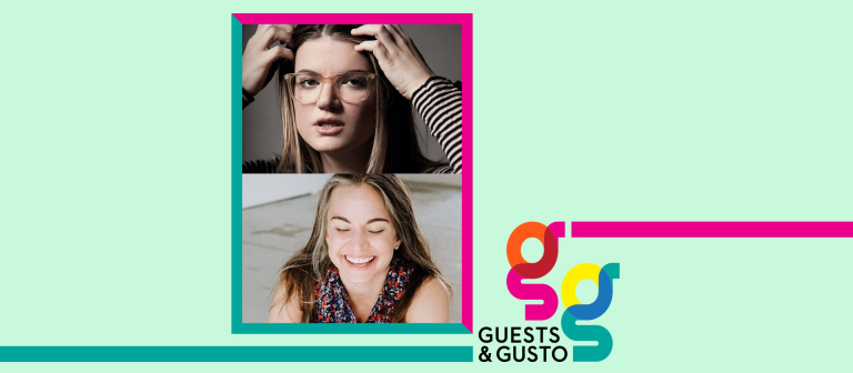 Guests and Gusto speakers Leslye Headland and Inga Brege