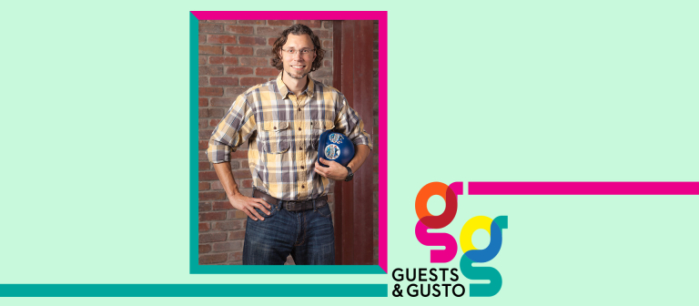 Guests and Gusto speaker Logan Zawacki