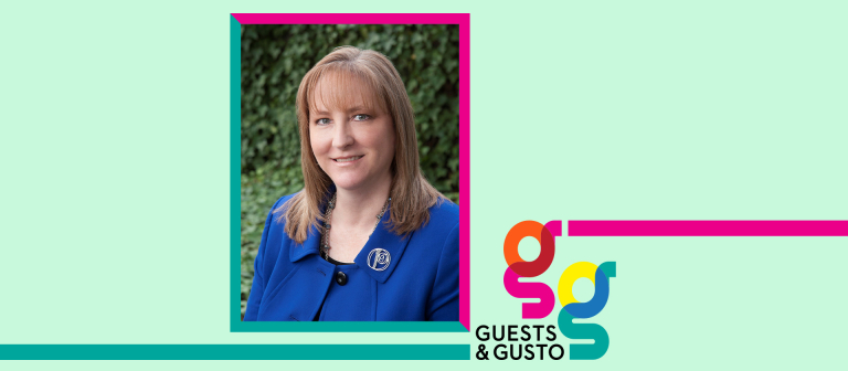 Guests and Gusto speaker Lyn Hooper
