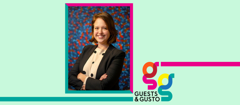 Guests and Gusto speaker Margot Ecke