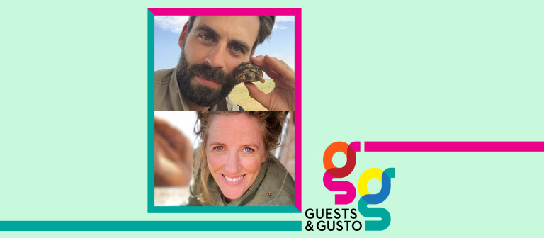 Guests and Gusto speakers Michael Turek and Sophy Roberts