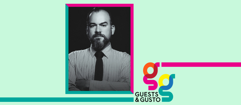 Guests and Gusto speaker Oscar Betancur