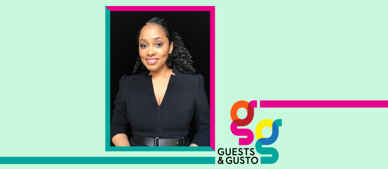 Guests and gusto speaker Pascale Sablan