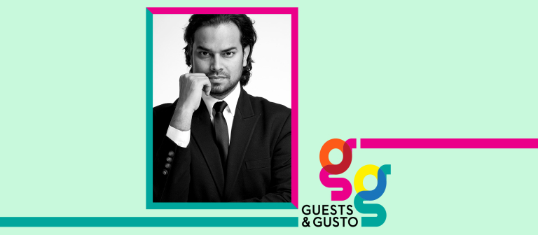 Guests and Gusto speaker Rahul Mishra