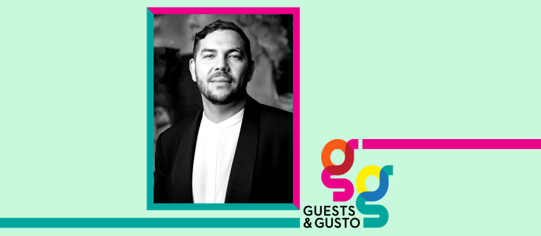 Guests and Gusto speaker Rodrigo Buelvas
