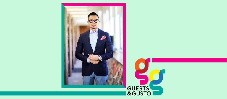 Guests and Gusto speaker Thomas Dang Vu
