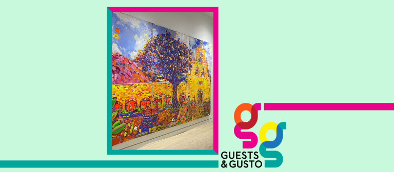 Guests and Gusto branding with Waterfall gallery