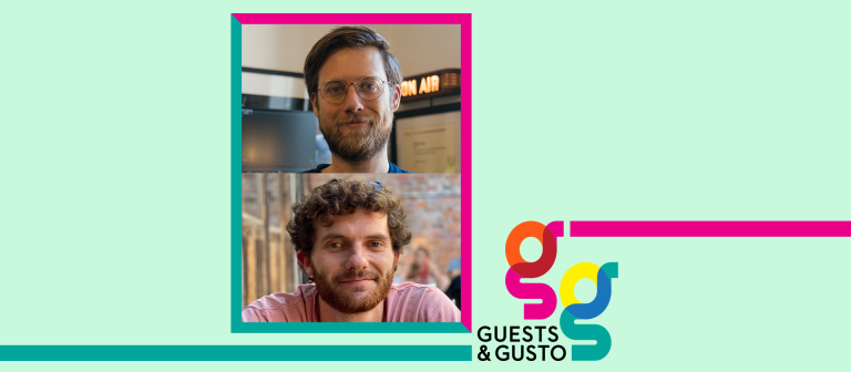Guests and Gusto speakers Ryan Spears and Chris Salerno
