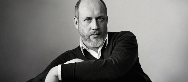 Black and white image of Peter Copping