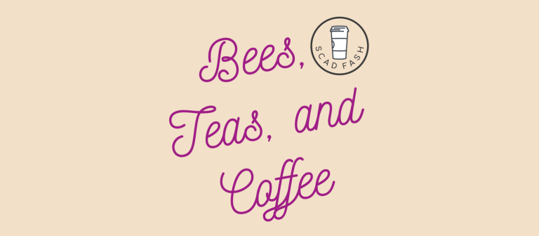 'Bees, Teas, and Coffee' logo