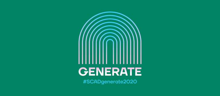 Branding for SCAD Generate 2020