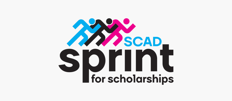 SCAD Sprint graphic for virtual 5K