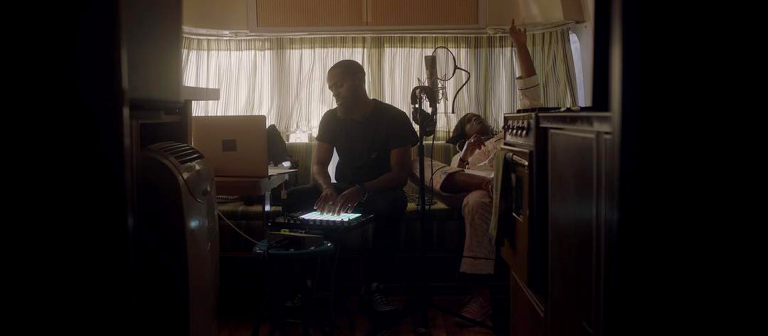 Film still from "The Break" documentary series