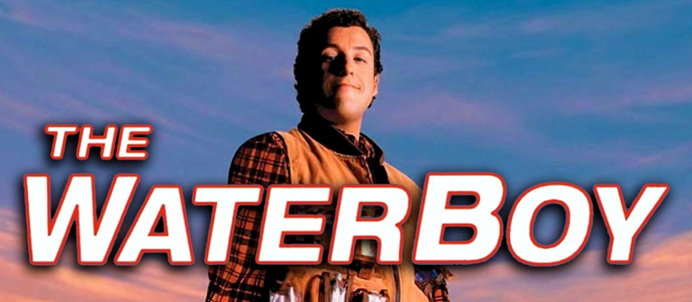 Movie poster for "The Waterboy" screening at SCADshow