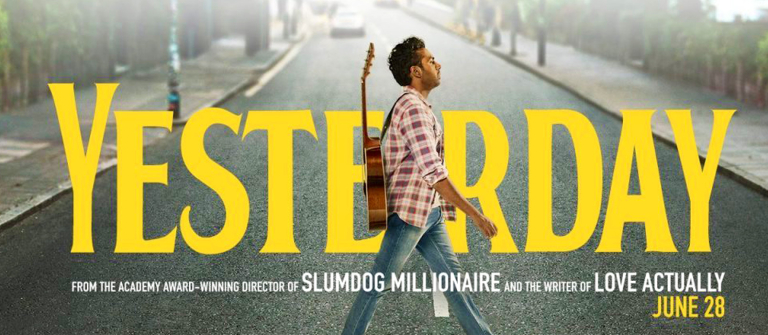 Movie poster for "Yesterday" screening at SCADshow
