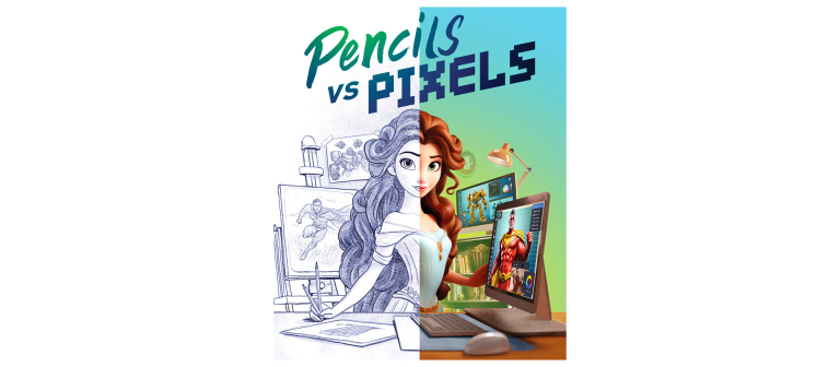 Graphic for Pencil vs Pixels
