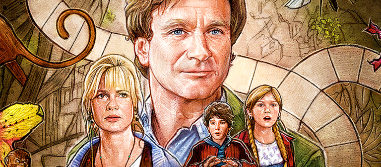 Movie poster for "Jumanji" screening at SCADshow