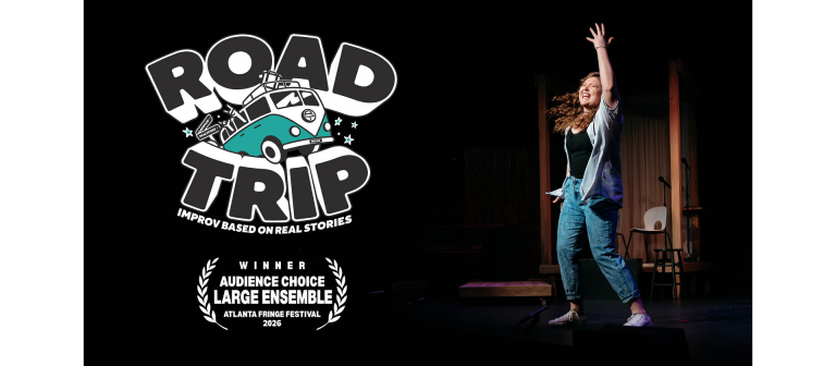 poster for Road Trip improv event