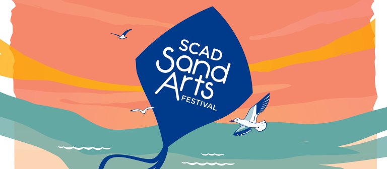 SCAD Sand Arts Festival 2026 event graphic