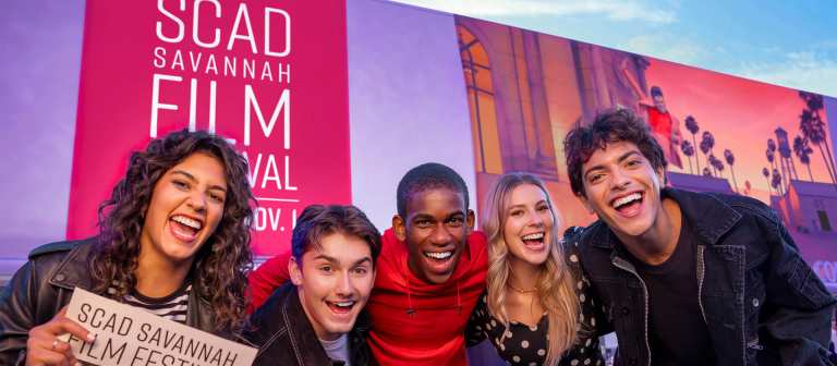 SCAD students on opening night of film festival