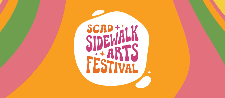 scad, sidewalk, arts, festival