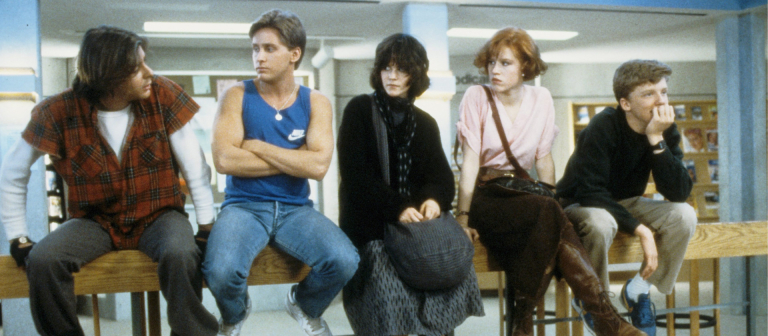 film still from The Breakfast Club