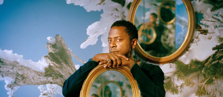 Portrait of SCAD define art honoree Sanford Biggers