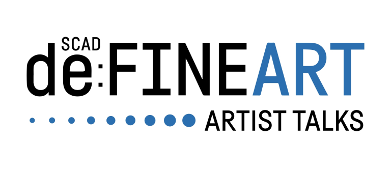 Graphic for define art artist talks