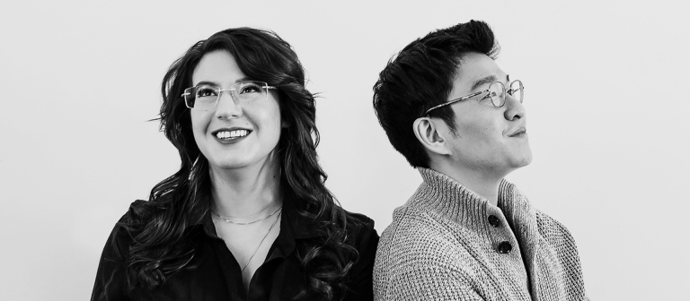 portrait of taylor ramos and tony zhou