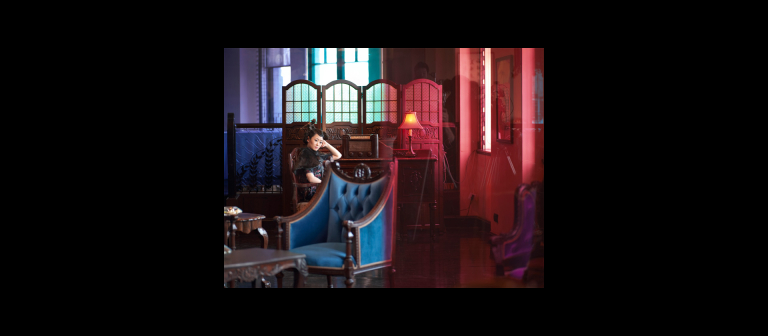 Isaac Julien, "Glass House (Ten Thousand Waves)," Endura Ultra photograph, 70.87" x 94.49", 2010.