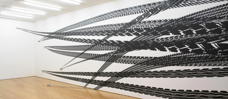 Regina Silveira, "Octopus (Track Series)" from the series "Derrapagem" (2009), 2009. Regina Silveira, "Octopus (Track Series)" from the series "Derrapagem" (2009), 2009.