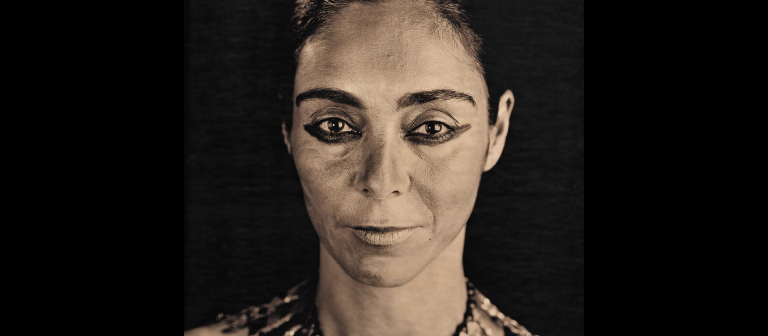 Shirin Neshat photograph by Lyle Ashton Harris.