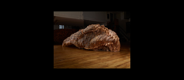 Ursula von Rydingsvard, "Ocean Voices," 2011-12. Ursula von Rydingsvard, "Ocean Voices," 2011-12.