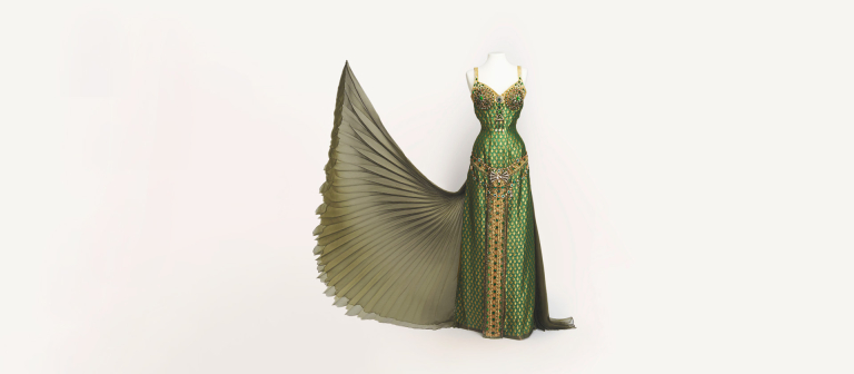 Costume for "The Golden Bowl" worn by Uma Thurman