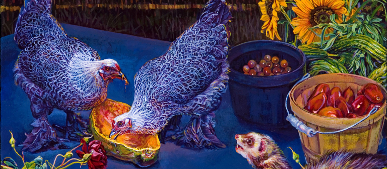 Signature image for Animal Farm exhibition at Gutstein Gallery